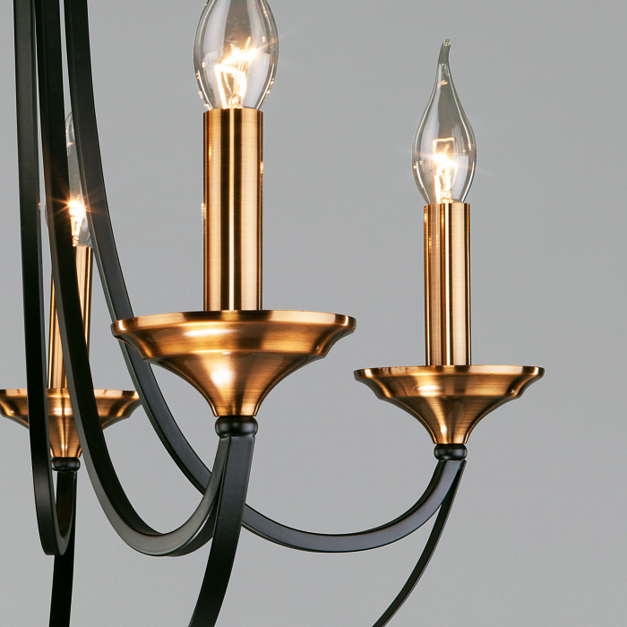 Люстра Eurosvet 60098/5 черный